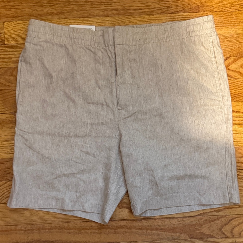 H&M Light Gray Flat Front Shorts